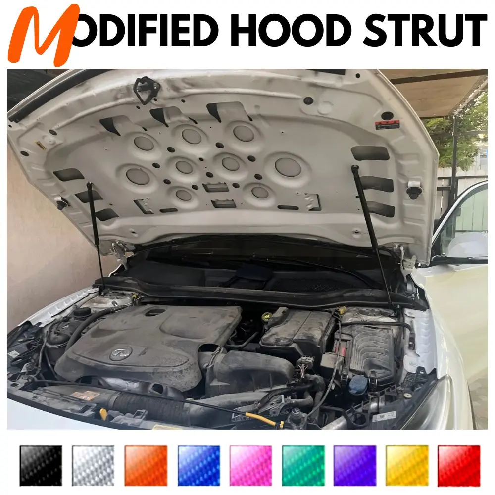 Front Hood Struts for Infiniti Q30 2016-2019 Shock Lift Supports Bonnet Gas Dampers Springs No-Drill
Front Hood Struts for Infiniti Q30 2016-2019 Shock Lift Supports Bonnet Gas Dampers Springs No-Drill