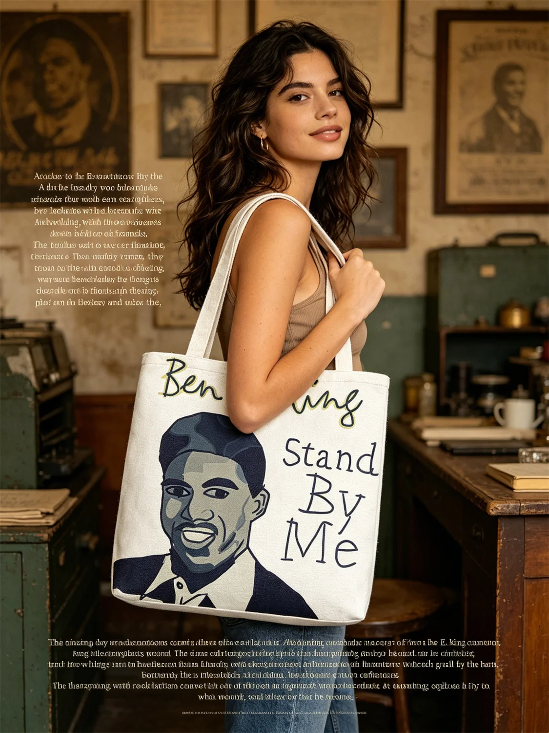 2026 Women's Shoulder Bag, Vintage Music Artist Print Handbag, Stylish Daily Tote Bag for Casual Street & Daily Commute Use
2026 Women's Shoulder Bag, Vintage Music Artist Print Handbag, Stylish Daily Tote Bag for Casual Street & Daily Commute Use