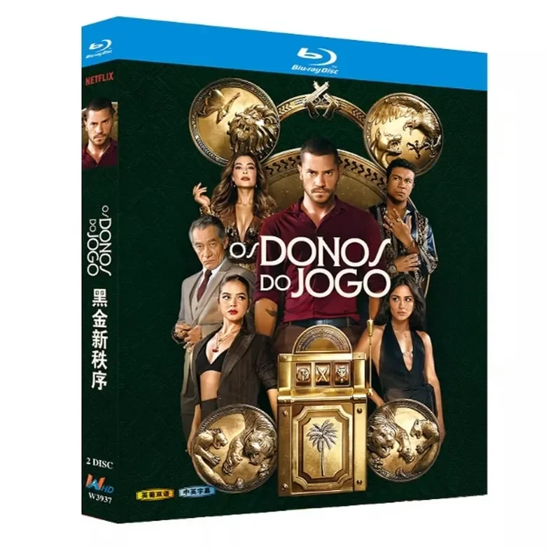 Blu-ray BD Disc High Definition Brazilian Drama Black Gold New Order 2025 2 Discs
Blu-ray BD Disc High Definition Brazilian Drama Black Gold New Order 2025 2 Discs