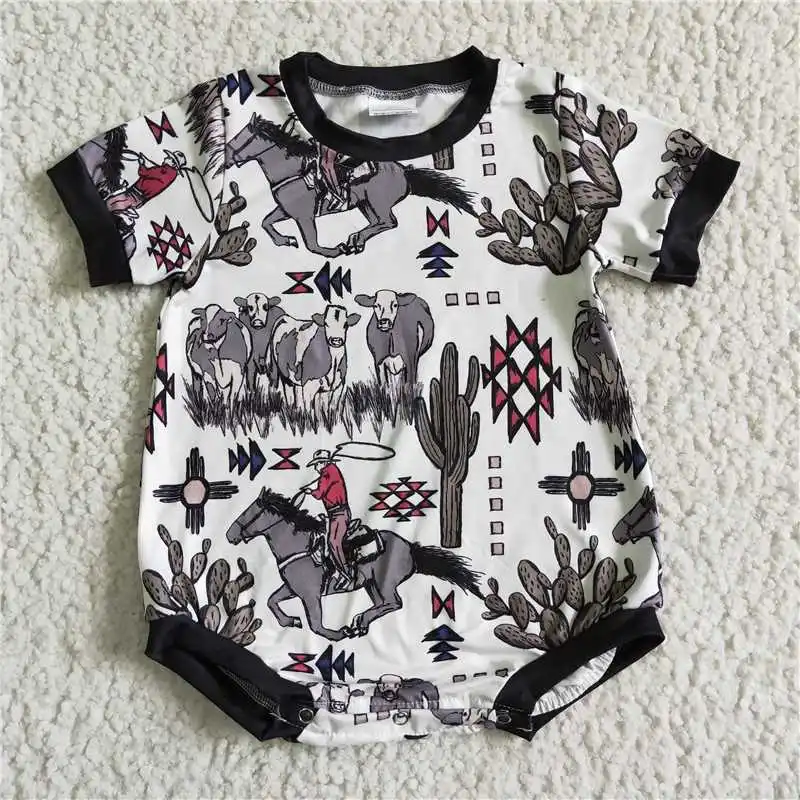 Wholesale Girls Infant Summer Short-Sleeved Romper With Multi-Element Pattern Printing And Bright Colors Stitching
Wholesale Girls Infant Summer Short-Sleeved Romper With Multi-Element Pattern Printing And Bright Colors Stitching
