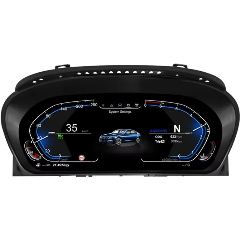 Подходит для 5 серии E60/E61, 12-дюймовый экран, 4-ядерный ЖК-дисплей, приборная панель, спидометр, цифровая комбинация
Подходит для 5 серии E60/E61, 12-дюймовый экран, 4-ядерный ЖК-дисплей, приборная панель, спидометр, цифровая комбинация