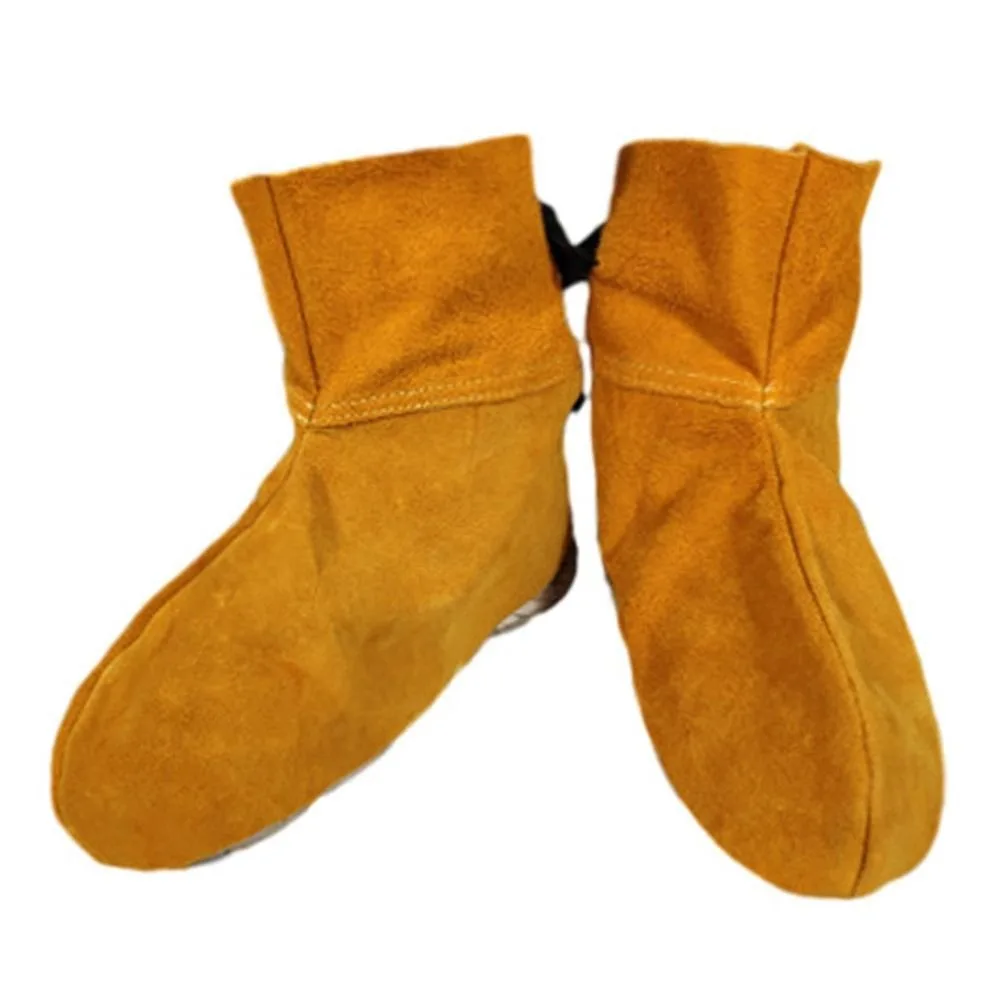 Thick Flame Resistant Shoes Covers Anti Scalding Thermal Insulation Welding Boot Protective Cow Leather Feet Sleeve Welding
Thick Flame Resistant Shoes Covers Anti Scalding Thermal Insulation Welding Boot Protective Cow Leather Feet Sleeve Welding