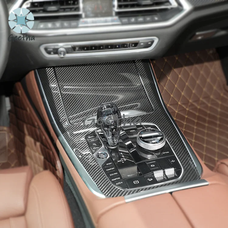 For X5 G05 Series 15pcs Real Dry Carbon Fiber Interior Left Hand Drive Inside Panel Trims Stick on 2018-2020
For X5 G05 Series 15pcs Real Dry Carbon Fiber Interior Left Hand Drive Inside Panel Trims Stick on 2018-2020