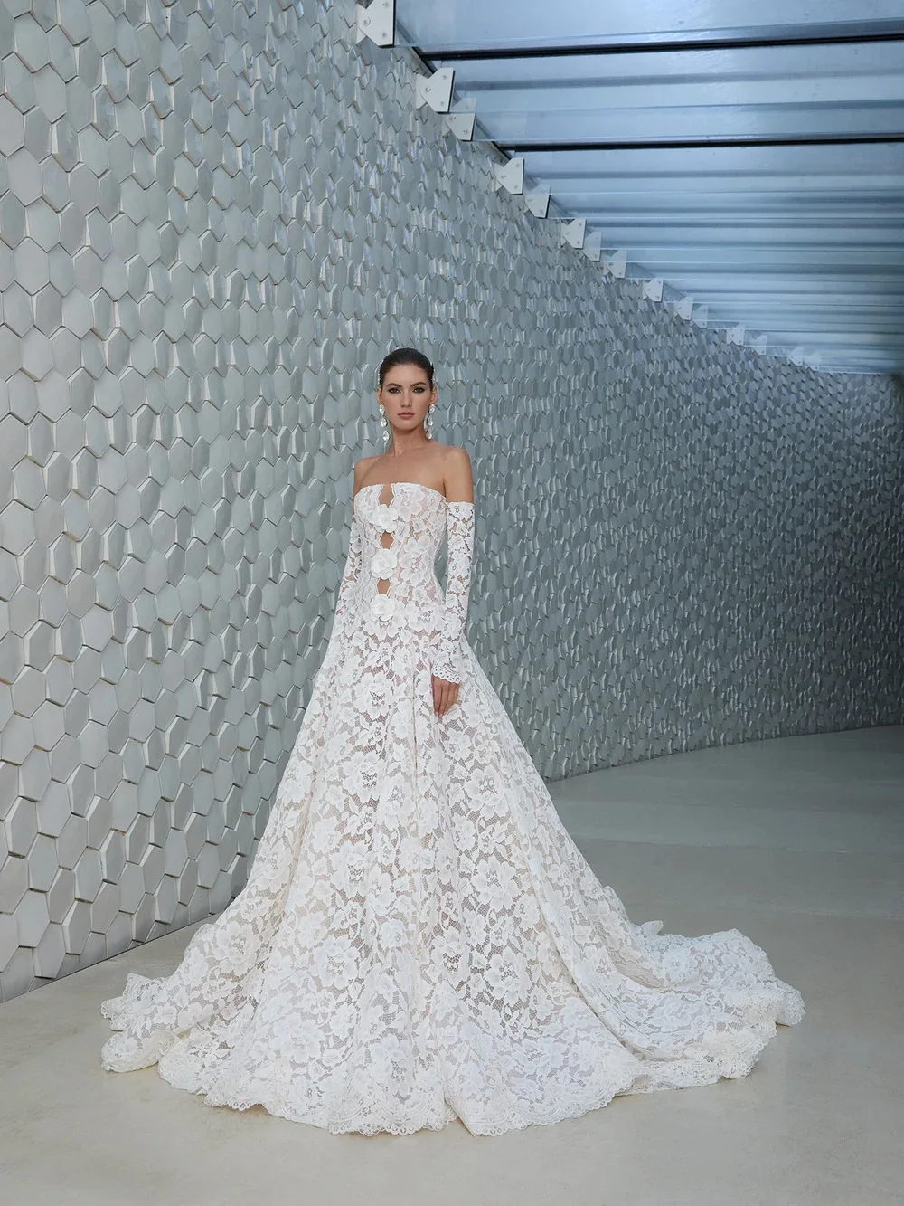 Lace Wedding Dress Vestidos De Novia Alta Costura Mangas Desmontables Ball Gown Dresses For Bride Princesas Elegante Robe Mariee
Lace Wedding Dress Vestidos De Novia Alta Costura Mangas Desmontables Ball Gown Dresses For Bride Princesas Elegante Robe Mariee