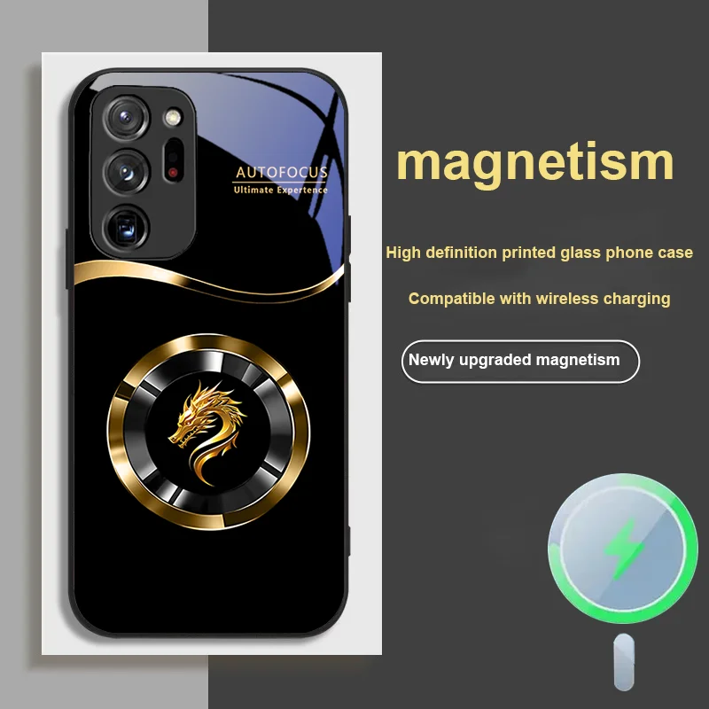 For Samsung S 23 25 Edge 26 Ultra 22 FE Note 20 PLUS 4 5 G 24 21 Magnetic Glass Phone Case Black Gold Ring Dragon Texture
For Samsung S 23 25 Edge 26 Ultra 22 FE Note 20 PLUS 4 5 G 24 21 Magnetic Glass Phone Case Black Gold Ring Dragon Texture