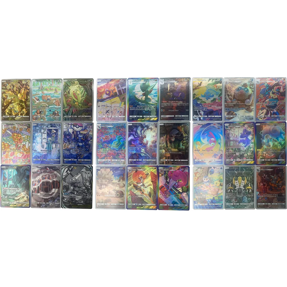 9Pcs/set DIY Anime PTCG Pocket Collection Cards Bidoof Giratina Piplup Rhyperior Embossed Textured Flash Cards Child Gifts
9Pcs/set DIY Anime PTCG Pocket Collection Cards Bidoof Giratina Piplup Rhyperior Embossed Textured Flash Cards Child Gifts