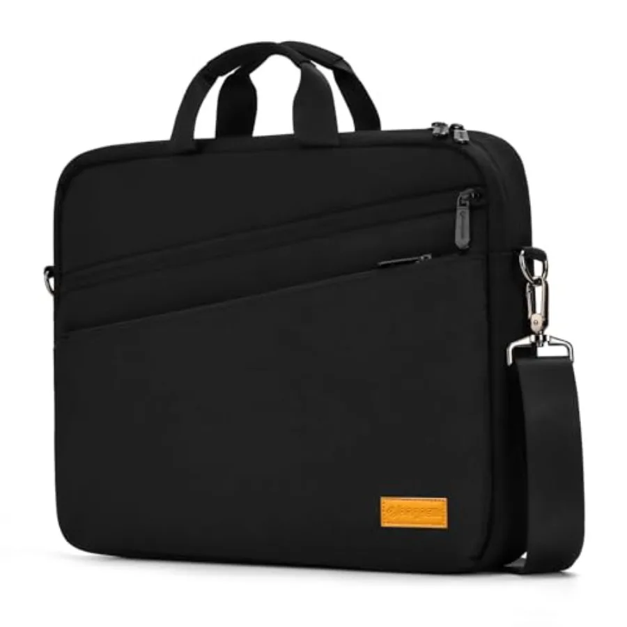 17 17.3 inch Laptop Computer PC Shoulder Bag Carrying Case, Water-Repellent Fabric Briefcase, Lightweight Toploader, Business C
17 17.3 inch Laptop Computer PC Shoulder Bag Carrying Case, Water-Repellent Fabric Briefcase, Lightweight Toploader, Business C