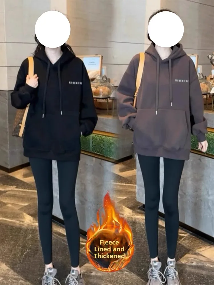 Women's Hoodie Sweatirt Thiened Fce Winter New Sle Faionable Long Cover Butt Top Casual Comfortable Streetwear
Women's Hoodie Sweatirt Thiened Fce Winter New Sle Faionable Long Cover Butt Top Casual Comfortable Streetwear