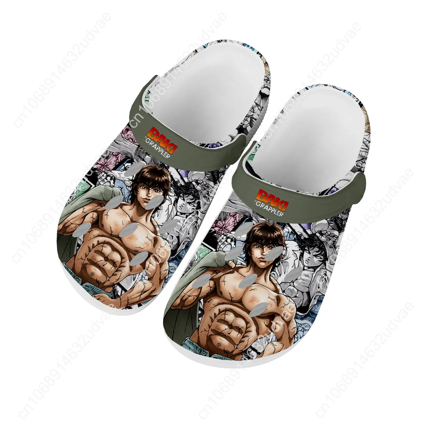Baki The Grappler Hanma Baki Sandals Men Women Teenager Fashion Water Shoes Garden Breathable Comfort Beach Custom Slippers
Baki The Grappler Hanma Baki Sandals Men Women Teenager Fashion Water Shoes Garden Breathable Comfort Beach Custom Slippers