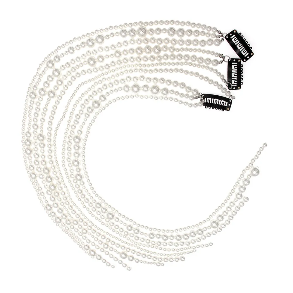 Artificial ABS Pearl Strand Chain Hair Accessories Tassel Barrettes Beaded Clips Ponytail Decoration Elegant Fashion Hair
Artificial ABS Pearl Strand Chain Hair Accessories Tassel Barrettes Beaded Clips Ponytail Decoration Elegant Fashion Hair