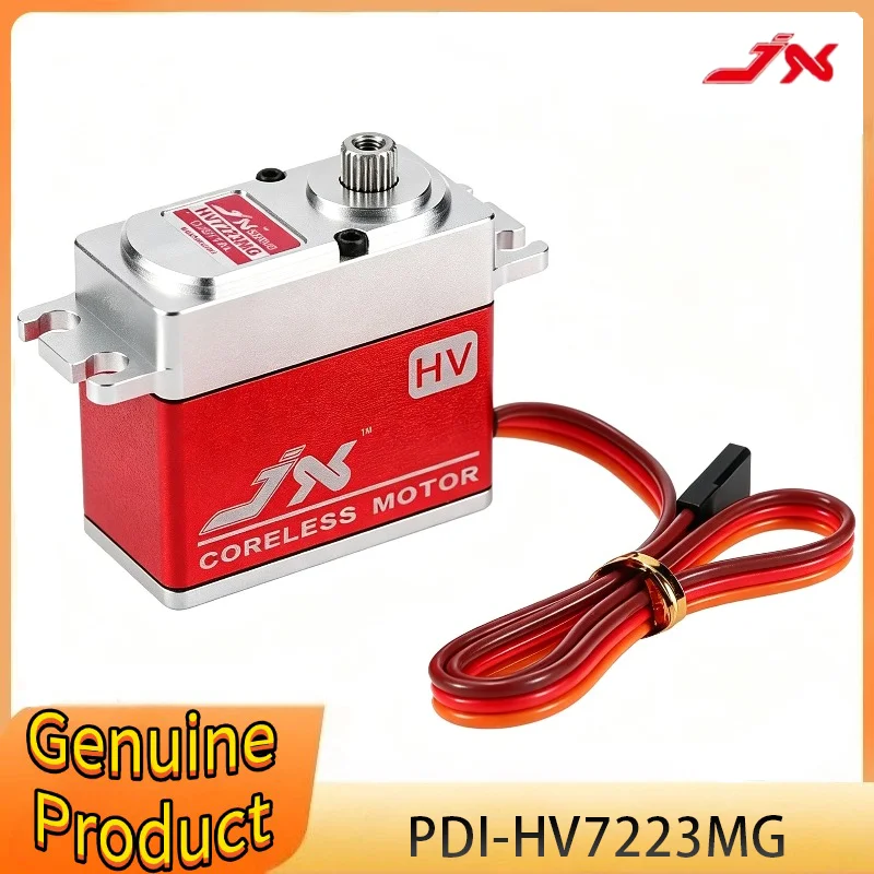 JX Servo PDI-HV7223MG 8.4V 23KG High Precision Metal Gear Full CNC Aluminium Shell HV Digital Coreless Standard Servo for RC Car
JX Servo PDI-HV7223MG 8.4V 23KG High Precision Metal Gear Full CNC Aluminium Shell HV Digital Coreless Standard Servo for RC Car