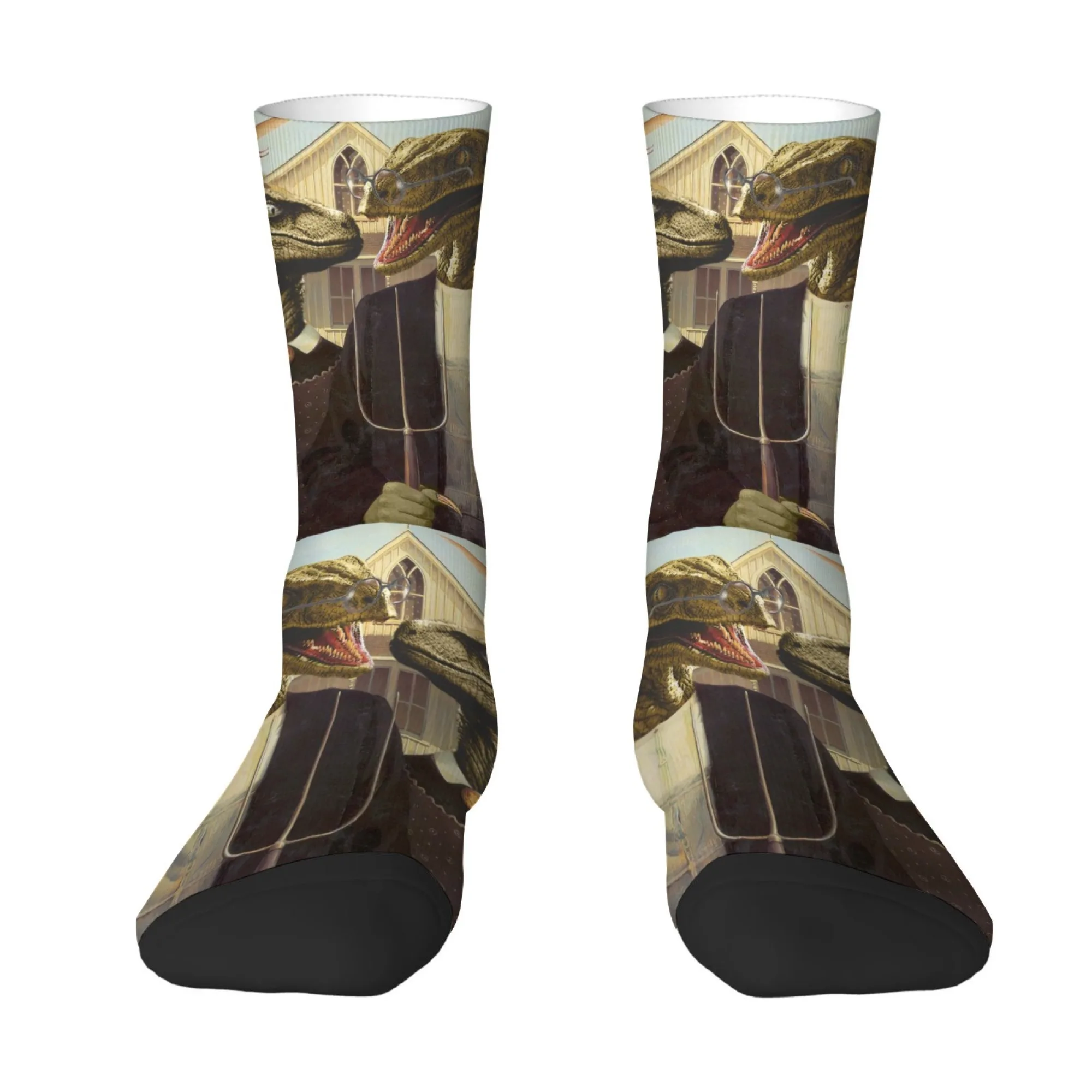 Gothic Dinosaur Socks Elastic Breathable Men's Socks Fitness Cycling Retro Stylish Streetwear Novelty Funny Compression Socks
Gothic Dinosaur Socks Elastic Breathable Men's Socks Fitness Cycling Retro Stylish Streetwear Novelty Funny Compression Socks