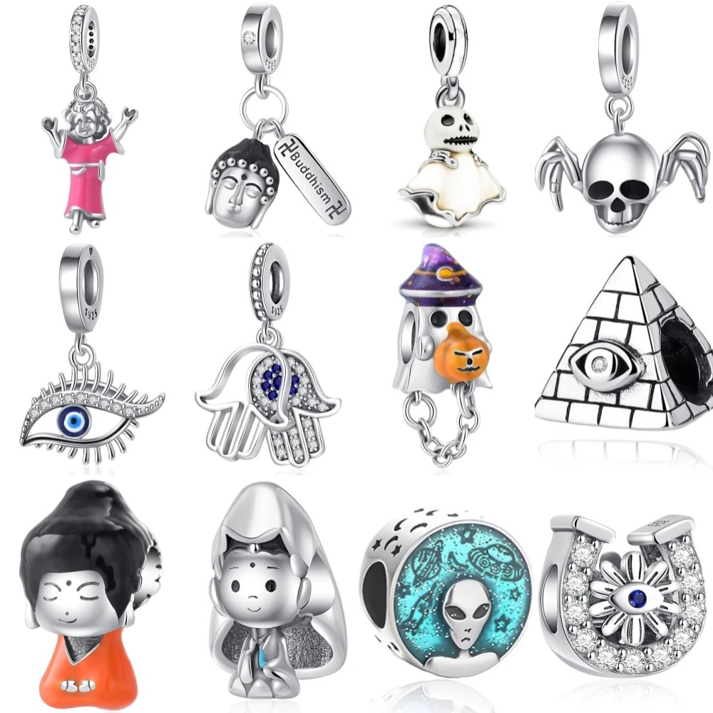 Hot Sale Buddha Father Devil Charms Fit 925 Silver Original Charm Bracelet Women Hot Sale Beads DIY Jewelry Gift Trinkets
Hot Sale Buddha Father Devil Charms Fit 925 Silver Original Charm Bracelet Women Hot Sale Beads DIY Jewelry Gift Trinkets