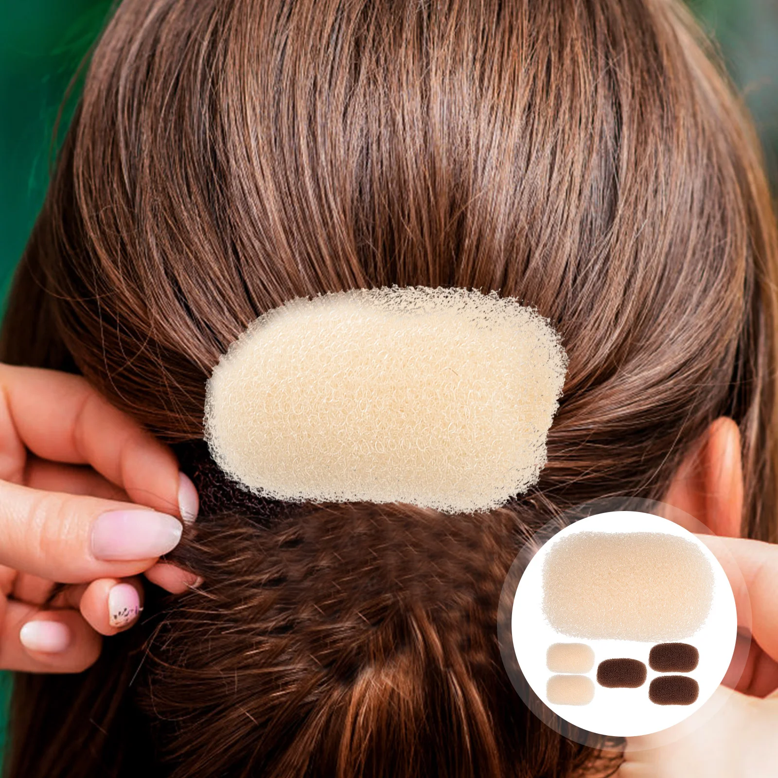 6 Pcs Booster Sponge Pads Volume Clips Hair Styling Tool Women Accessories Bun Padding Increased Hair Clips Comfortable Safe
6 Pcs Booster Sponge Pads Volume Clips Hair Styling Tool Women Accessories Bun Padding Increased Hair Clips Comfortable Safe