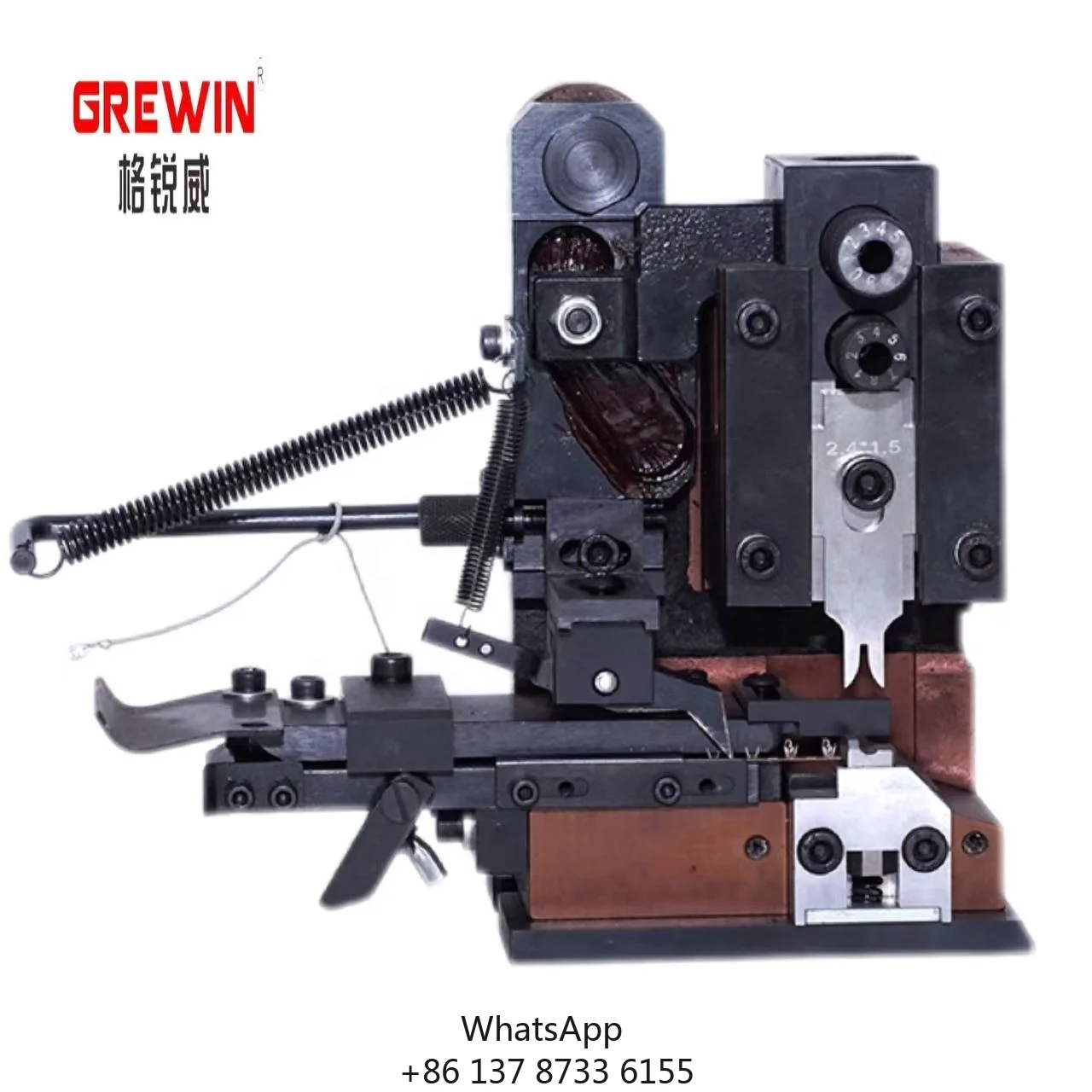 GRW-30H 5556/5557/5558 Crimp Pin Terminal Chinese Style Mini Terminal Applicator For 0,1 To 6mm2
GRW-30H 5556/5557/5558 Crimp Pin Terminal Chinese Style Mini Terminal Applicator For 0,1 To 6mm2