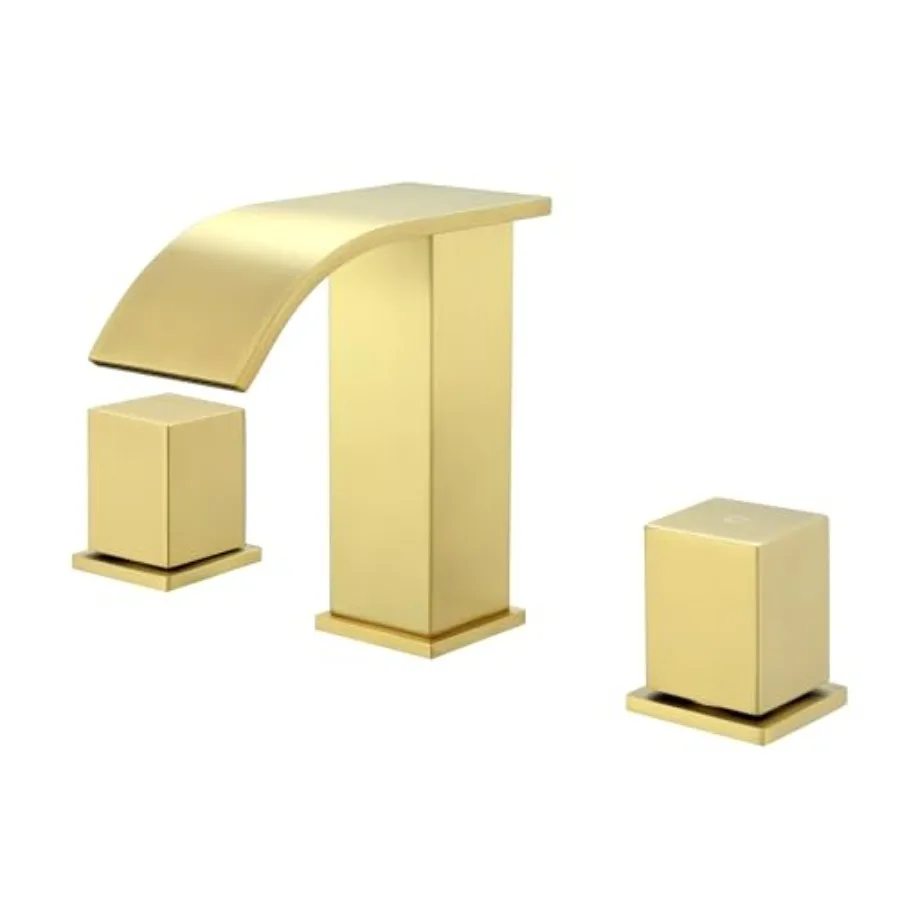 Bathroom Faucets 3 Hole 8 inch Widespread Bathroom Sink Faucet Modern Square Metal 2 Handles Bathroom Vanity Faucet 3 Hole with
Bathroom Faucets 3 Hole 8 inch Widespread Bathroom Sink Faucet Modern Square Metal 2 Handles Bathroom Vanity Faucet 3 Hole with