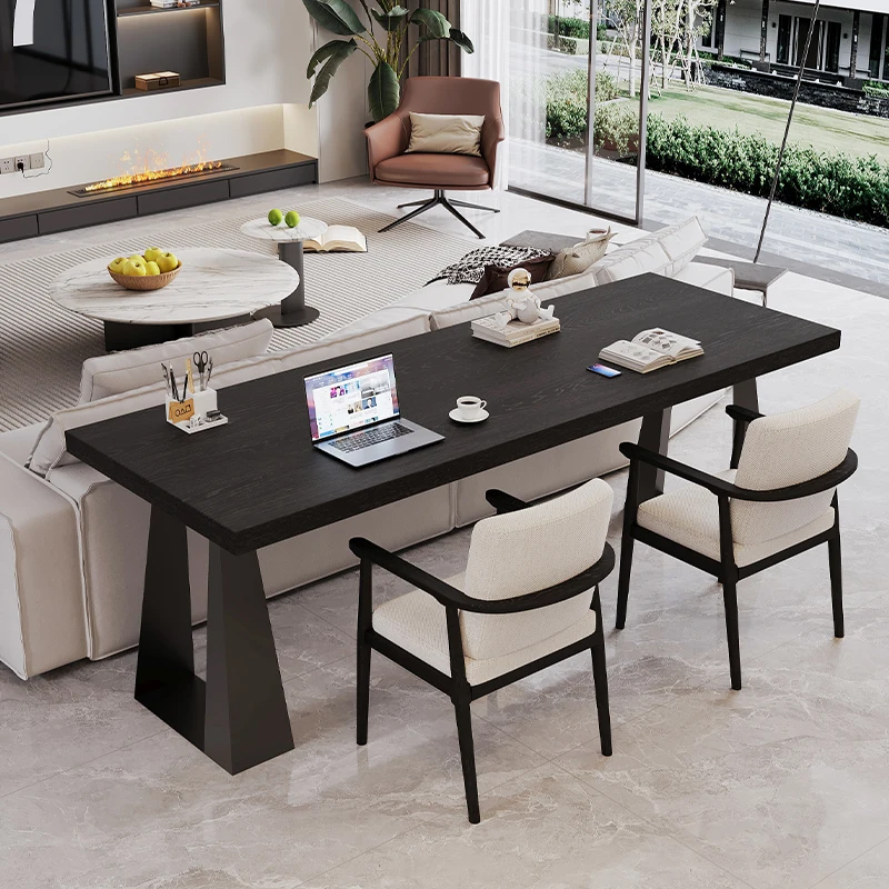 Wooden Study Office Desk Modern Computer Gaming Standing Office Desk Decoration Luxury Long Meuble Bureau Commercial Furniture
Wooden Study Office Desk Modern Computer Gaming Standing Office Desk Decoration Luxury Long Meuble Bureau Commercial Furniture