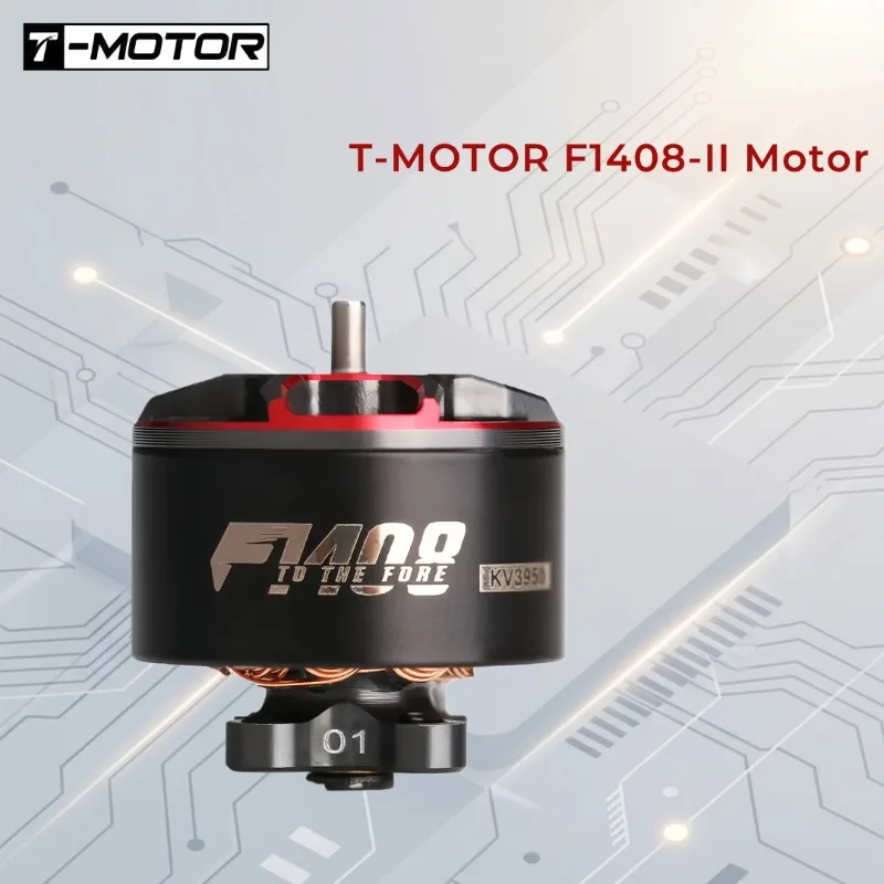 T-MOTOR F1408-II T-HOBBY Fpv Racing Drone Motor 3-6S KV2800/KV3950 Brushless Motor For FPV Aircraft 3-4 inch Drone
T-MOTOR F1408-II T-HOBBY Fpv Racing Drone Motor 3-6S KV2800/KV3950 Brushless Motor For FPV Aircraft 3-4 inch Drone