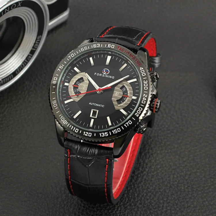 Fashion Men's Leisure Week Month Fully Automatic Mechanical Movement Leather Business Multi Functional Waterproof Wrist Watches
Fashion Men's Leisure Week Month Fully Automatic Mechanical Movement Leather Business Multi Functional Waterproof Wrist Watches
