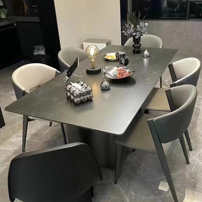 Italian minimalist rock slab dining table, modern simplicity, light luxury small apartment, living room home, rectangular
Italian minimalist rock slab dining table, modern simplicity, light luxury small apartment, living room home, rectangular