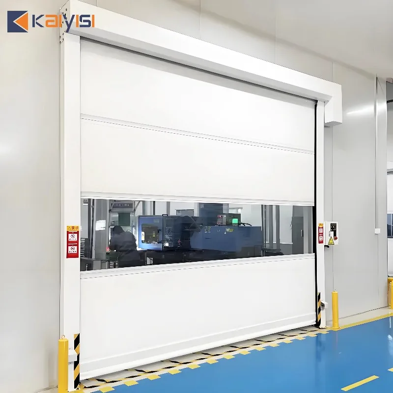 Customized Automatic PVC High Speed Rolling Shutter Door Fast Rolling Door
Customized Automatic PVC High Speed Rolling Shutter Door Fast Rolling Door