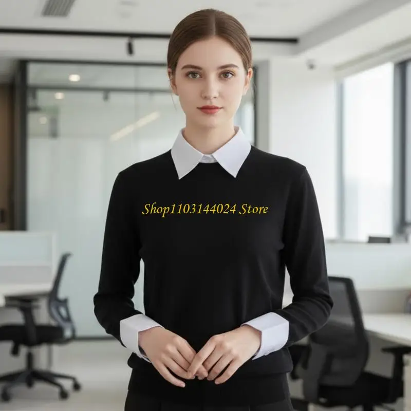 N5KE Stylish Detachable False Collar Wrist Cuffs Extender 2PCS Formal Shirt Accessory
N5KE Stylish Detachable False Collar Wrist Cuffs Extender 2PCS Formal Shirt Accessory