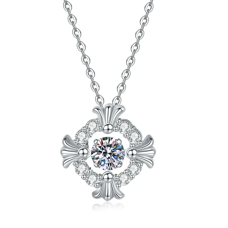 ZFSILVER Fashion Trendy s925 Silver Luxury Moissanite Round Cross Necklace For Charms Women Accessories Party Jewelry Gift XL289
ZFSILVER Fashion Trendy s925 Silver Luxury Moissanite Round Cross Necklace For Charms Women Accessories Party Jewelry Gift XL289