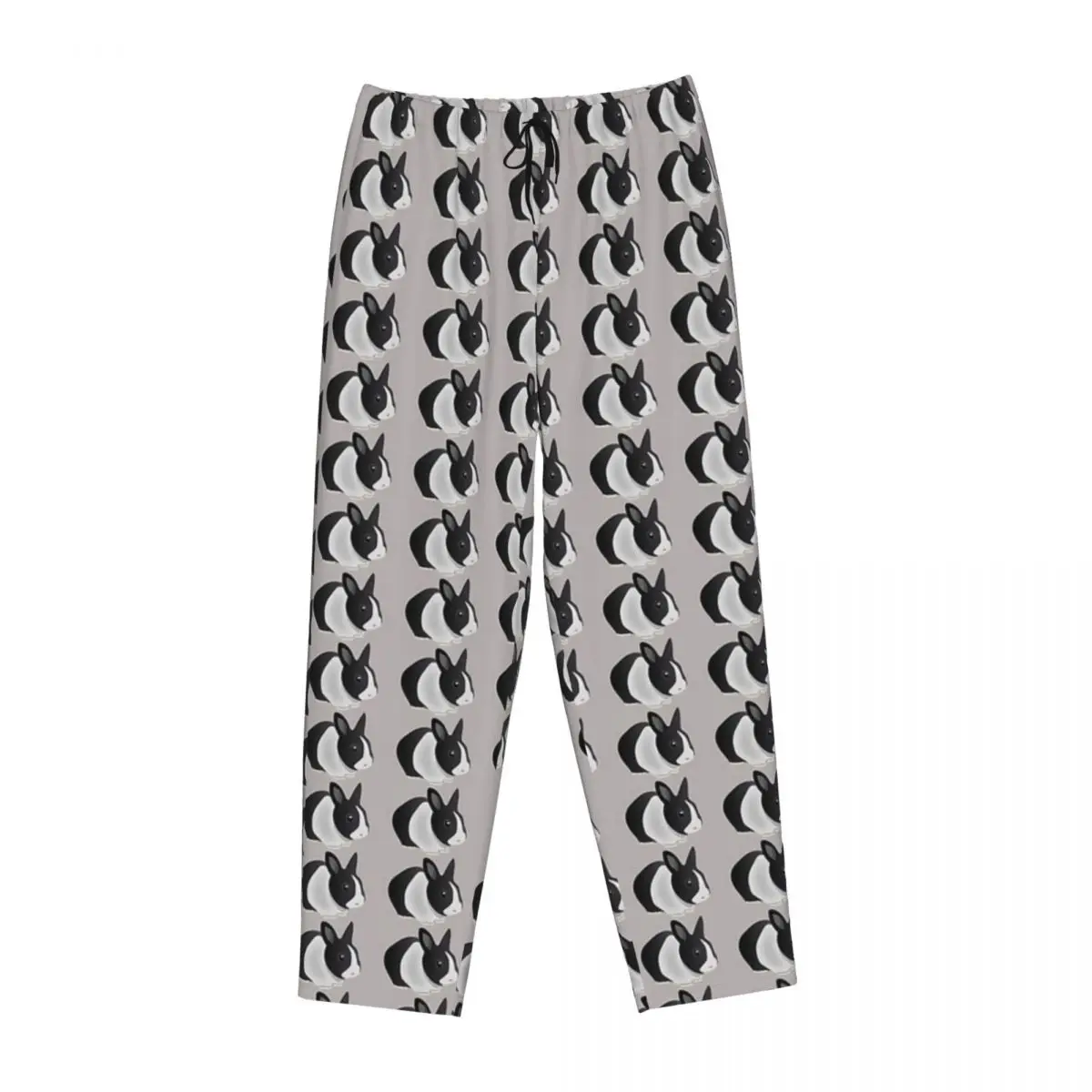 Custom Dutch Black And White Rabbit Women Pajama Pants Lounge Sleep Sleepwear Bottoms with Pockets
Custom Dutch Black And White Rabbit Women Pajama Pants Lounge Sleep Sleepwear Bottoms with Pockets
