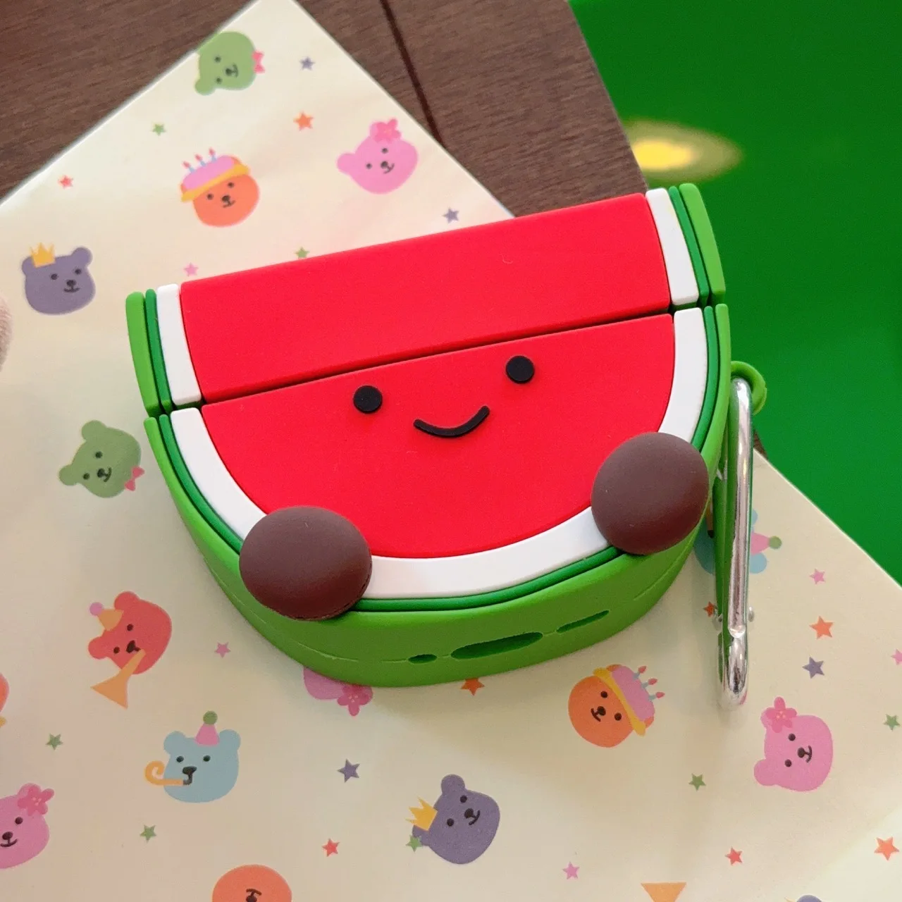 Kawaii Refreshing Fruits Cartoon Watermelon Headphone Case Silicone Creative Anti Drop Suitable For AirPods1 2 3 Pro Pro2
Kawaii Refreshing Fruits Cartoon Watermelon Headphone Case Silicone Creative Anti Drop Suitable For AirPods1 2 3 Pro Pro2
