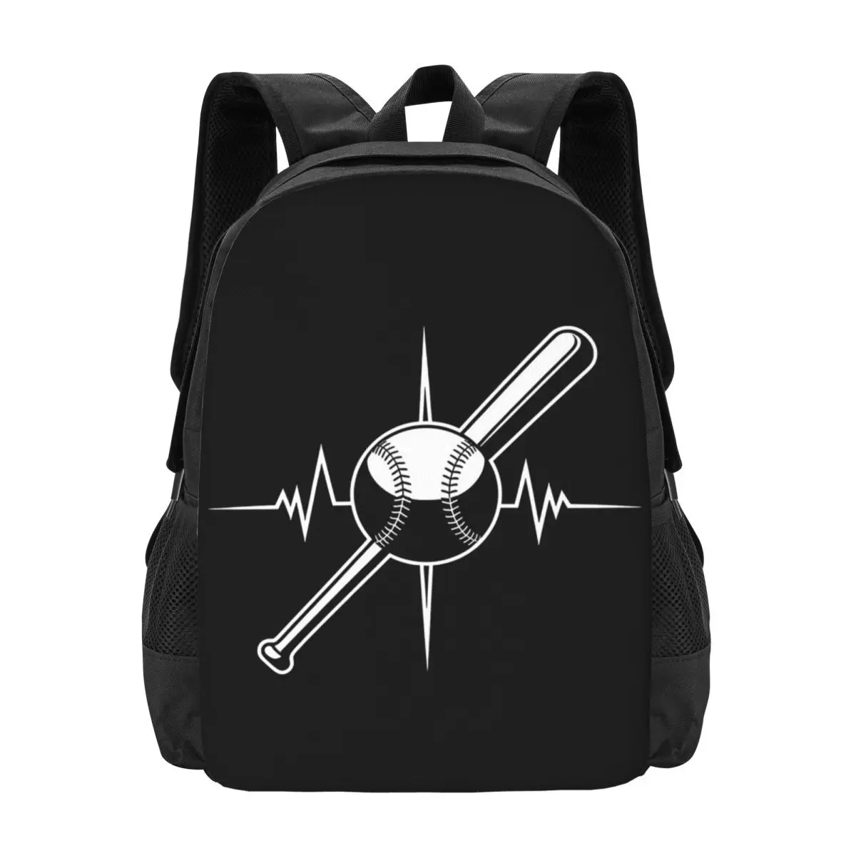 The Heartbeat Of Baseball Fans Backpack Hot Sale Daypack Large Capacity Children BookBag School Bag Shoulder Bags for Men Women
The Heartbeat Of Baseball Fans Backpack Hot Sale Daypack Large Capacity Children BookBag School Bag Shoulder Bags for Men Women