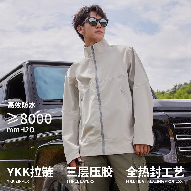 Outdoor jacket jacket st-up collar waterproof windproof camping men women trendy coat tops wholesale mountaineering s
Outdoor jacket jacket st-up collar waterproof windproof camping men women trendy coat tops wholesale mountaineering s