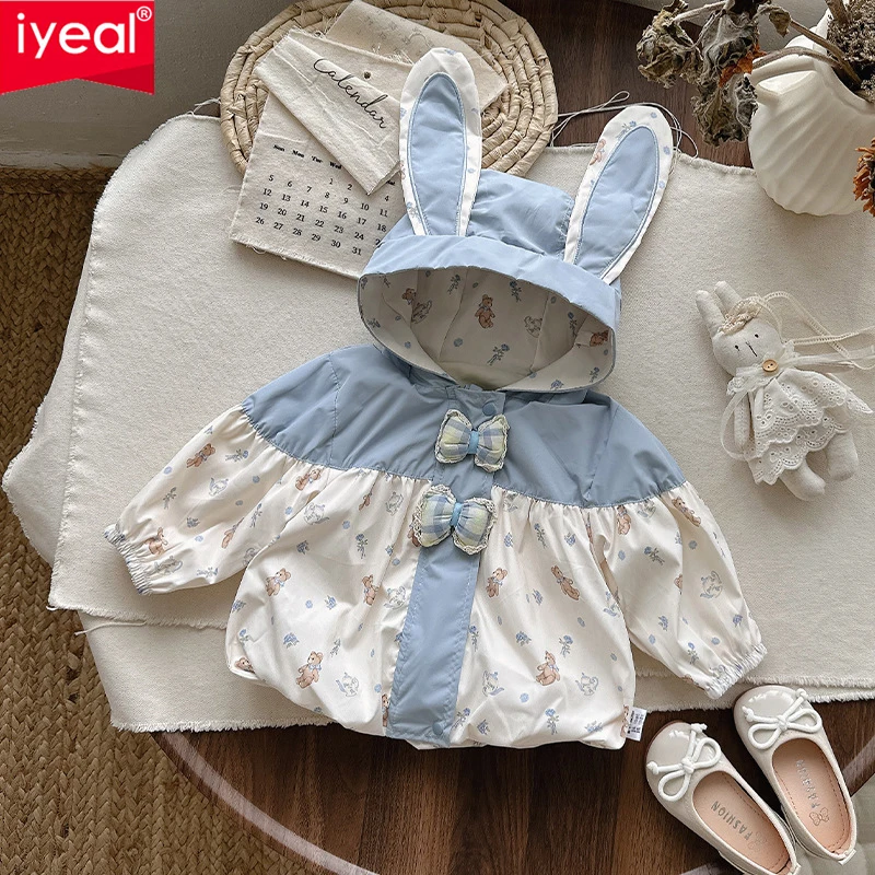 IYEAL Baby Girl's Jacket Spring And Autumn Cute Hooded Thin Coat 2025 New Fashion Autumn Clothing Baby Casual Clothing
IYEAL Baby Girl's Jacket Spring And Autumn Cute Hooded Thin Coat 2025 New Fashion Autumn Clothing Baby Casual Clothing