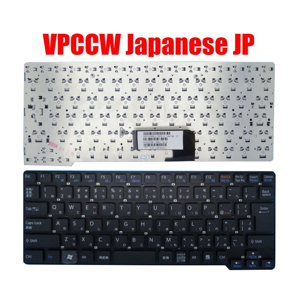 Japanese JP Laptop Keyboard For SONY VPC-CW VPCCW V081578B 148754511 550102B21-203-G Black New
Japanese JP Laptop Keyboard For SONY VPC-CW VPCCW V081578B 148754511 550102B21-203-G Black New