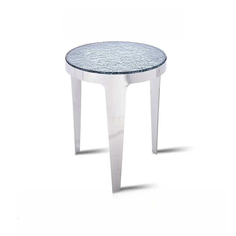Simple creative glass edge few bedroom coffee table living room special-shaped stainless steel modern corner few
Simple creative glass edge few bedroom coffee table living room special-shaped stainless steel modern corner few