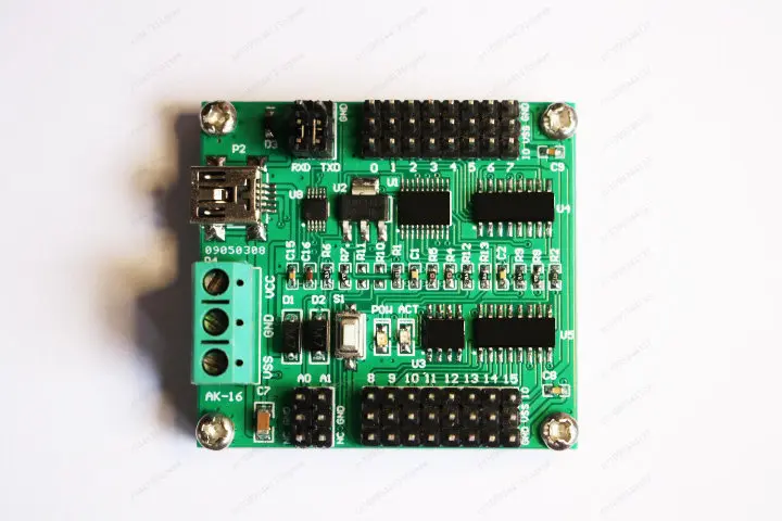 32-Channel USB Servo Controller Board, Multi-Servo Driver for Robot Arm & DIY Projects, PWM Control
32-Channel USB Servo Controller Board, Multi-Servo Driver for Robot Arm & DIY Projects, PWM Control