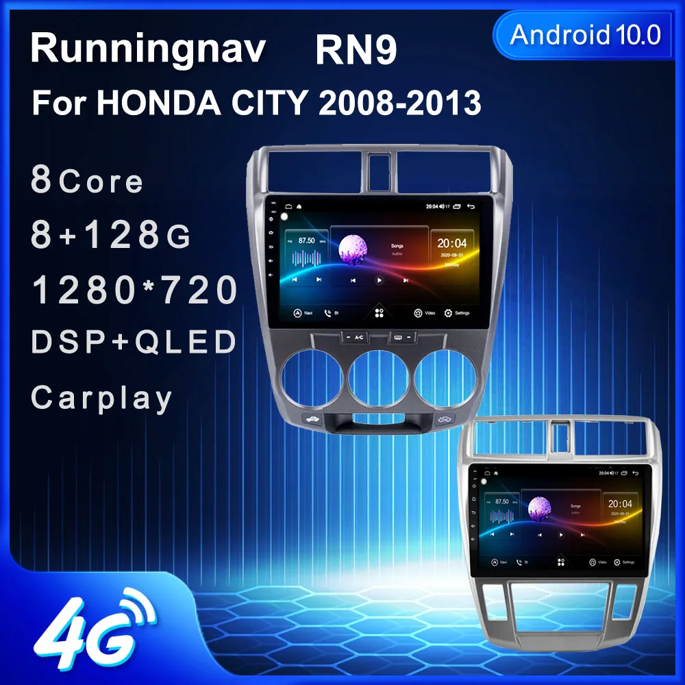 Runningnav For HONDA CITY 2008-2013 Android Car Radio Multimedia Video Player Navigation GPS
Runningnav For HONDA CITY 2008-2013 Android Car Radio Multimedia Video Player Navigation GPS