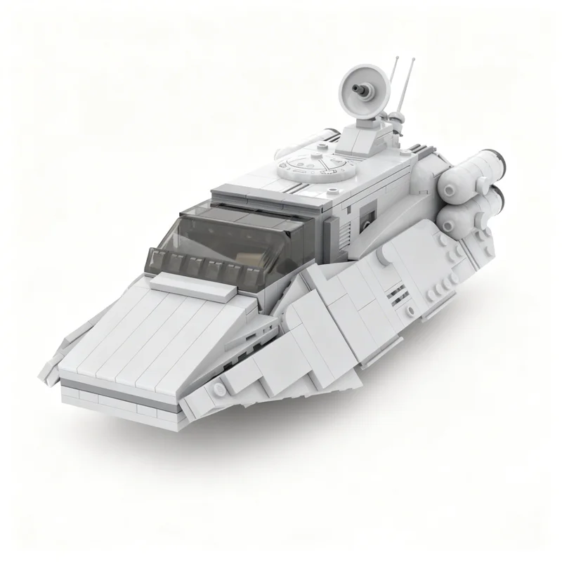 595PCS MOC Space Battle Qh 7 Chariot Lav Model Custom Building Blocks DIY Creative Ideas Assembly Display Gift Decoration Set
595PCS MOC Space Battle Qh 7 Chariot Lav Model Custom Building Blocks DIY Creative Ideas Assembly Display Gift Decoration Set