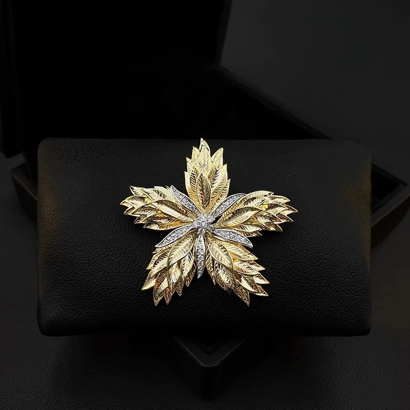 Unique Design Star Brooch Unisex for Men Women Starfish Shape New Style Elegant Corsage Suit Accessory Fashion Pin Jewelry 5663
Unique Design Star Brooch Unisex for Men Women Starfish Shape New Style Elegant Corsage Suit Accessory Fashion Pin Jewelry 5663