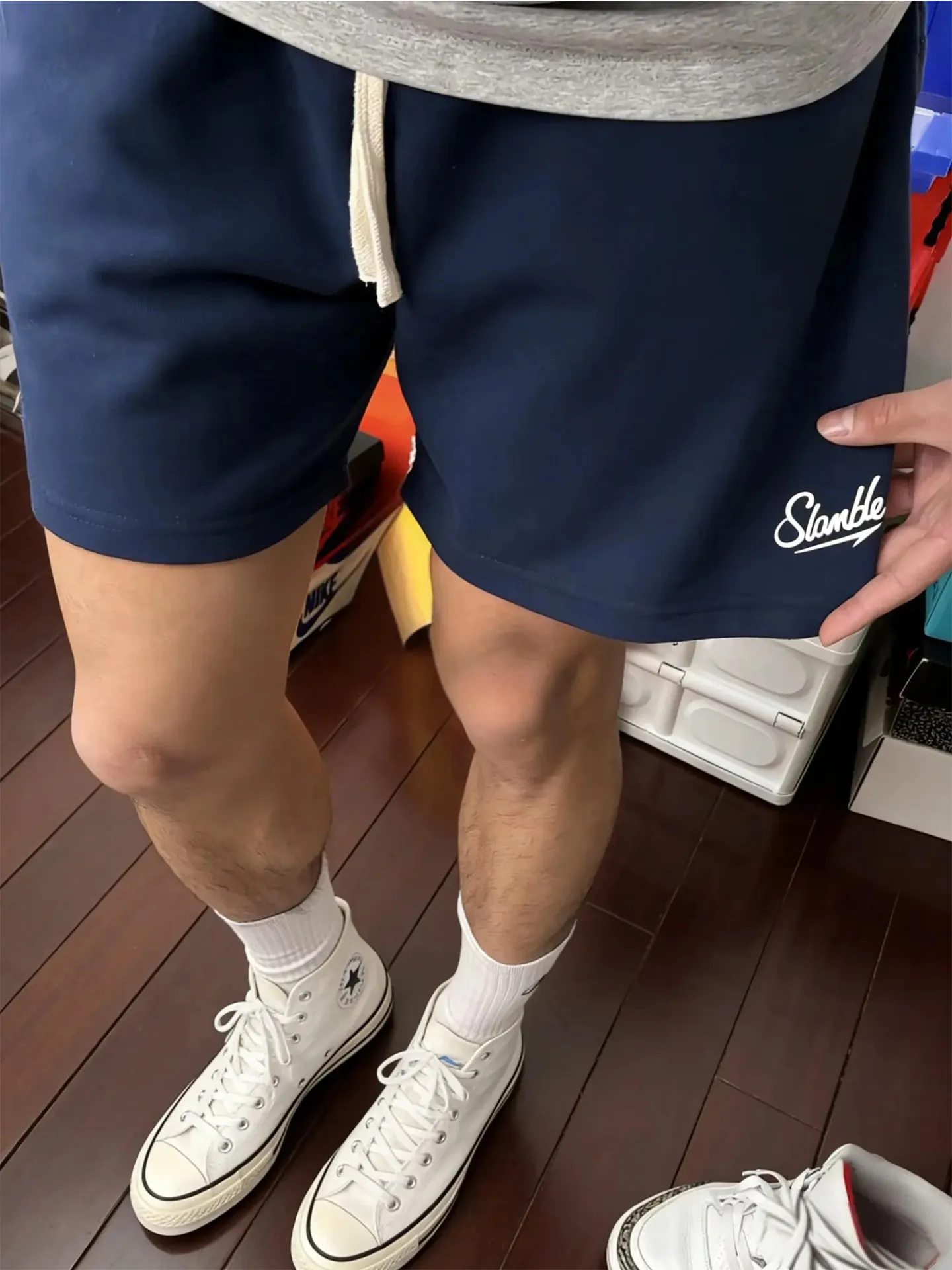Loose American Style Basketball Shorts Men's Fitness Running Sports Shorts Summer Casual Loose Pants Cleanfit Youth Daily Wear
Loose American Style Basketball Shorts Men's Fitness Running Sports Shorts Summer Casual Loose Pants Cleanfit Youth Daily Wear