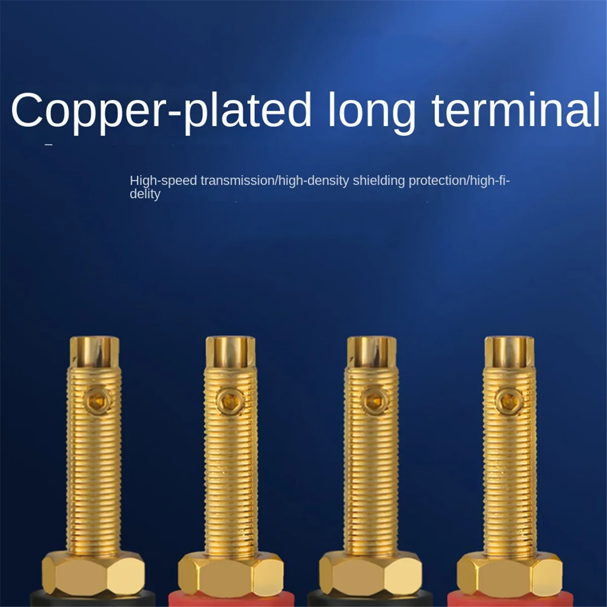 4Pcs HIFI Gold Plated Copper Speaker Binding Post Female Banana Jack Connector HIFI Audio AMP Banana Plug Socket Z
4Pcs HIFI Gold Plated Copper Speaker Binding Post Female Banana Jack Connector HIFI Audio AMP Banana Plug Socket Z