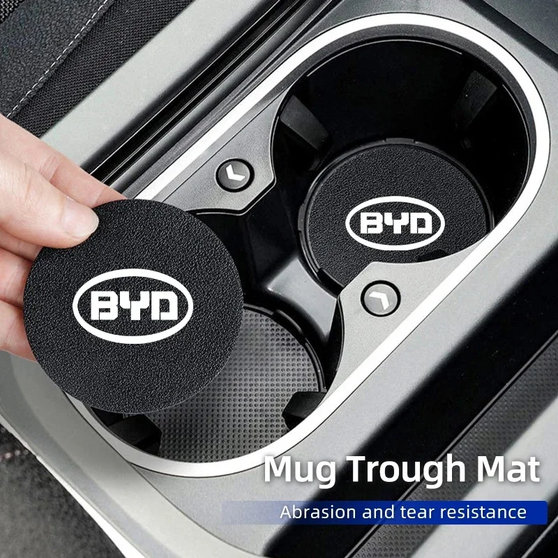 2Pcs Carbon Fiber Car Cup Holder Coaster for BYD Seal Dolphin Yuan Plus Seal U Frigate 07 Tang EV Anti-Slip Auto Accessories
2Pcs Carbon Fiber Car Cup Holder Coaster for BYD Seal Dolphin Yuan Plus Seal U Frigate 07 Tang EV Anti-Slip Auto Accessories