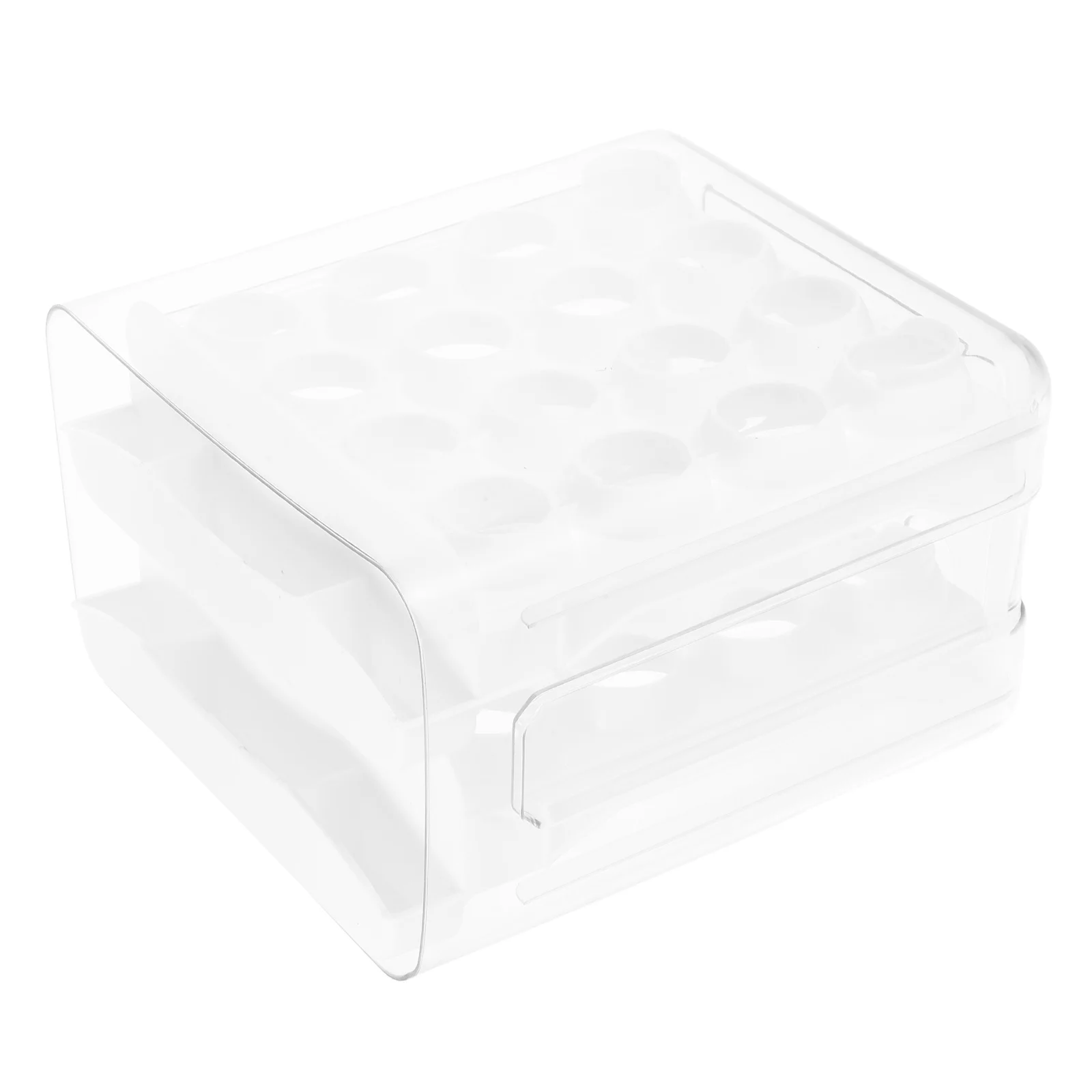 Egg Storage Box 32 Eggs Transparent Double Layer Fridge Kitchen Organizer Stackable Container Lid Egg Tray Refrigerator Counter
Egg Storage Box 32 Eggs Transparent Double Layer Fridge Kitchen Organizer Stackable Container Lid Egg Tray Refrigerator Counter