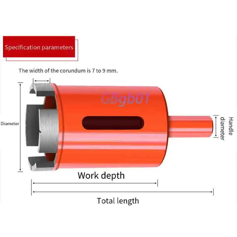 6-60mm Efficient & Wear-resistant Diamond Core Drill Bit|Marble Glass Tile Hole Cutter|Granite Ceramic Specialized Dril
6-60mm Efficient & Wear-resistant Diamond Core Drill Bit|Marble Glass Tile Hole Cutter|Granite Ceramic Specialized Dril