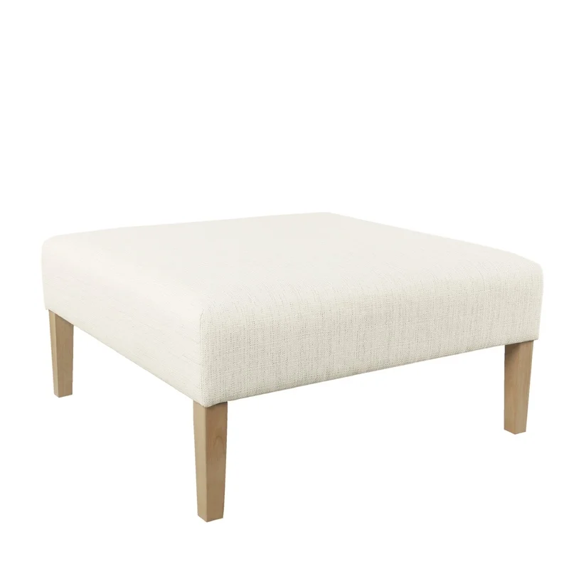 Dan Square Coffee Table Ottoman Brown Wood Cream Polyester 36 Inch
Dan Square Coffee Table Ottoman Brown Wood Cream Polyester 36 Inch