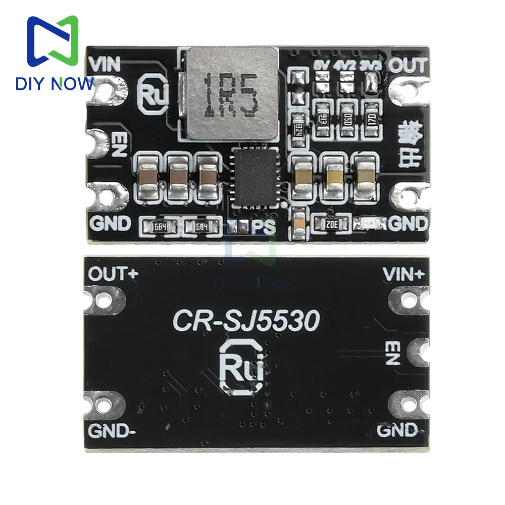 DC-DC step-up/step-down module, low ripple step-up/step-down constant voltage module, 1.8-5.5V to 3.3V 4.2V 5V 3A adjustable
DC-DC step-up/step-down module, low ripple step-up/step-down constant voltage module, 1.8-5.5V to 3.3V 4.2V 5V 3A adjustable