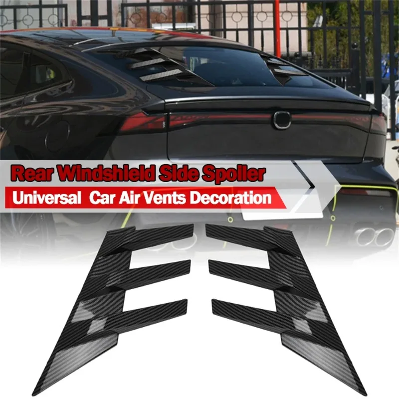 Universal Rear Windshield Side Spoiler Side Vents Decoration General Window Louvers Exterior Decorative Rear Wing Accessories
Universal Rear Windshield Side Spoiler Side Vents Decoration General Window Louvers Exterior Decorative Rear Wing Accessories