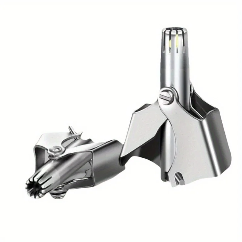 Men's Stainless Steel Nose Hair Trimmer Manual Mechanical Razor Washable Hair Removal Tool with Brush for Personal Grooming
Men's Stainless Steel Nose Hair Trimmer Manual Mechanical Razor Washable Hair Removal Tool with Brush for Personal Grooming
