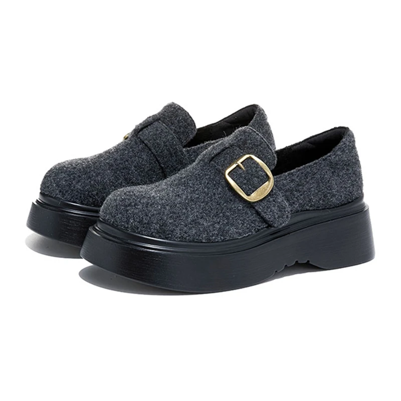 AIYUQI 2025 Women's Loafers Thick-soled Slip-Ons Women Shoes Large-Size Spring/Autumn Flannel female Casual Shoes
AIYUQI 2025 Women's Loafers Thick-soled Slip-Ons Women Shoes Large-Size Spring/Autumn Flannel female Casual Shoes