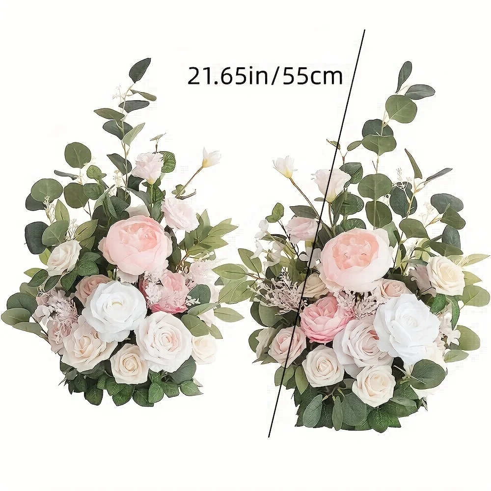 2pcs High-Imitation Artificial Flowers | Marsala & Blush Tone Floral Arrangements, Perfect for Autumn Wedding Aisle Chairs/Cerem
2pcs High-Imitation Artificial Flowers | Marsala & Blush Tone Floral Arrangements, Perfect for Autumn Wedding Aisle Chairs/Cerem