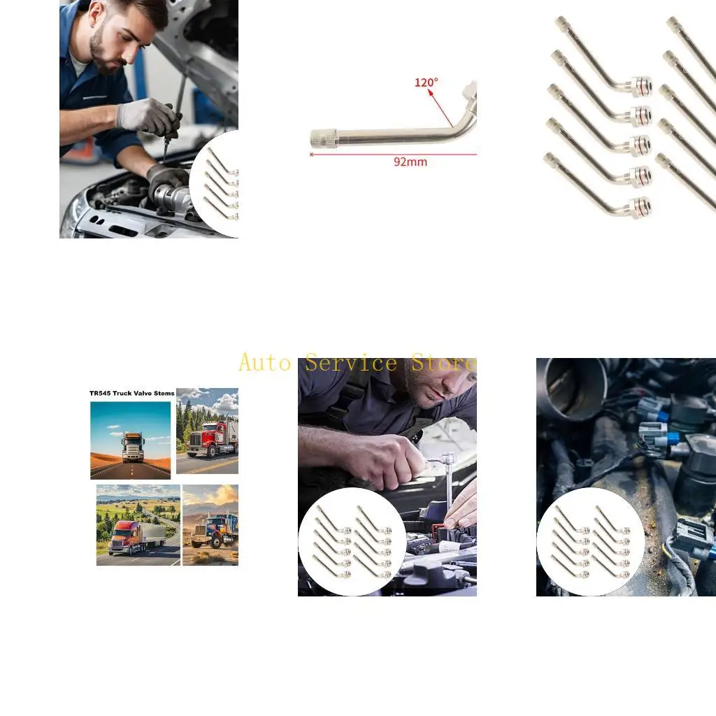462A 10Pcs Copper Tire Valves Stems For 22.5 24.5Inch Truck Standard TR545D 120 Degree Valves Stem
462A 10Pcs Copper Tire Valves Stems For 22.5 24.5Inch Truck Standard TR545D 120 Degree Valves Stem